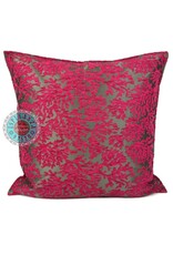 Damn Flowers turquoise pillow case / cushion cover ± 45x45cm - Copy - Copy - Copy - Copy - Copy - Copy - Copy - Copy