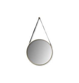 Damn Spiegel rond 60 cm  antiek goud