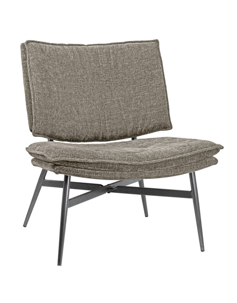 LABEL51 Fauteuil Vince - Grijs - Boucle - Copy