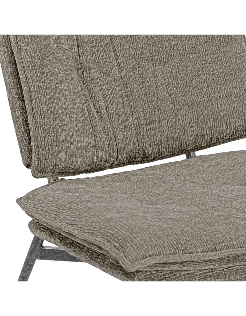 LABEL51 Fauteuil Vince - Grijs - Boucle - Copy