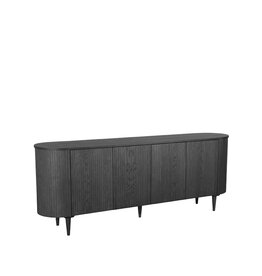 Damn LABEL51 Dressoir Oliva - Zwart - Eiken - Dressoir 220 cm