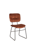 LABEL51 LABEL51 Eetkamerstoel Dez - Rust - Velours