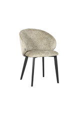 LABEL51 LABEL51 Eetkamerstoel Logan - Beige - Fluweel