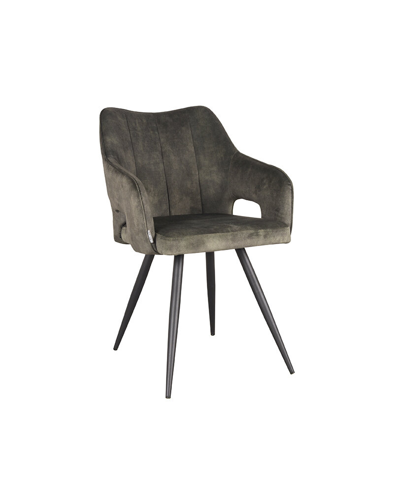 LABEL51 LABEL51 Eetkamerstoel Noud - Hunter - Velours