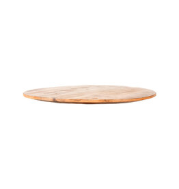 LABEL51 LABEL51 Eetkamertafel Tafelblad Sloppy Edge - Rough - Mangohout - Rond - 70 cm