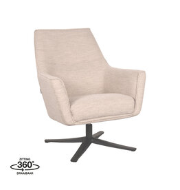 LABEL51 LABEL51 Fauteuil Tod - Naturel - Boucle