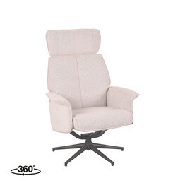 LABEL51 LABEL51 Fauteuil Verdal - Naturel - Boucle