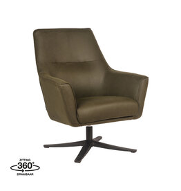 LABEL51 LABEL51 Fauteuil Tod - Army green - Microfiber