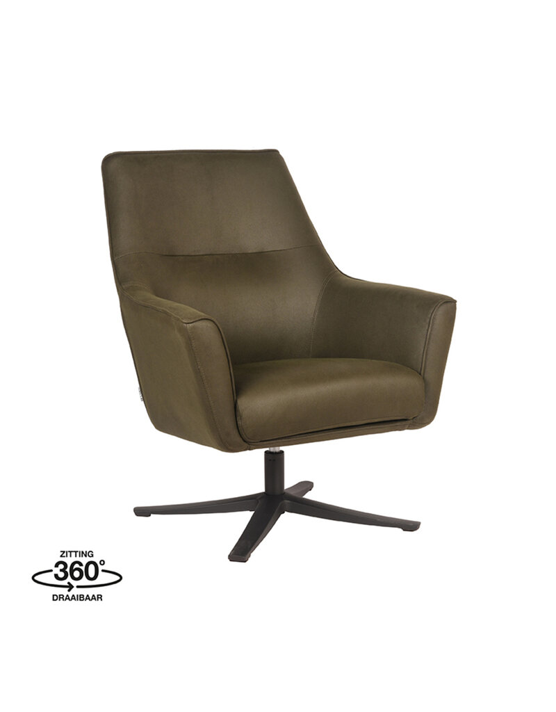 LABEL51 LABEL51 Fauteuil Tod - Army green - Microfiber