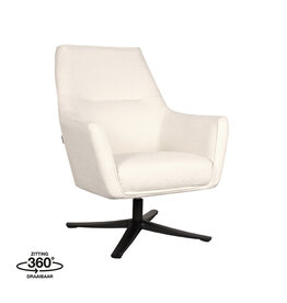 LABEL51 LABEL51 Fauteuil Tod - Ivory - Boucle