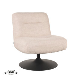 LABEL51 LABEL51 Fauteuil Eli - Naturel - Boucle