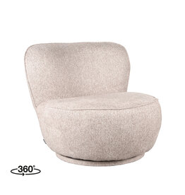 LABEL51 LABEL51 Fauteuil Bunny - Taupe - Boucle