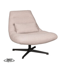 LABEL51 LABEL51 Fauteuil Nox - Naturel - Boucle