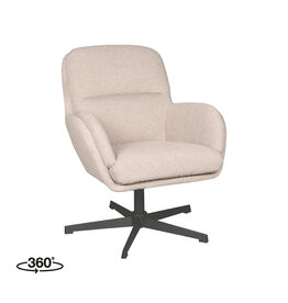 LABEL51 LABEL51 Fauteuil Moss - Naturel - Boucle