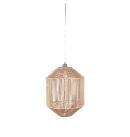 LABEL51 LABEL51 Hanglamp Ibiza - Naturel - Jute - 1-Lichts Cilinder