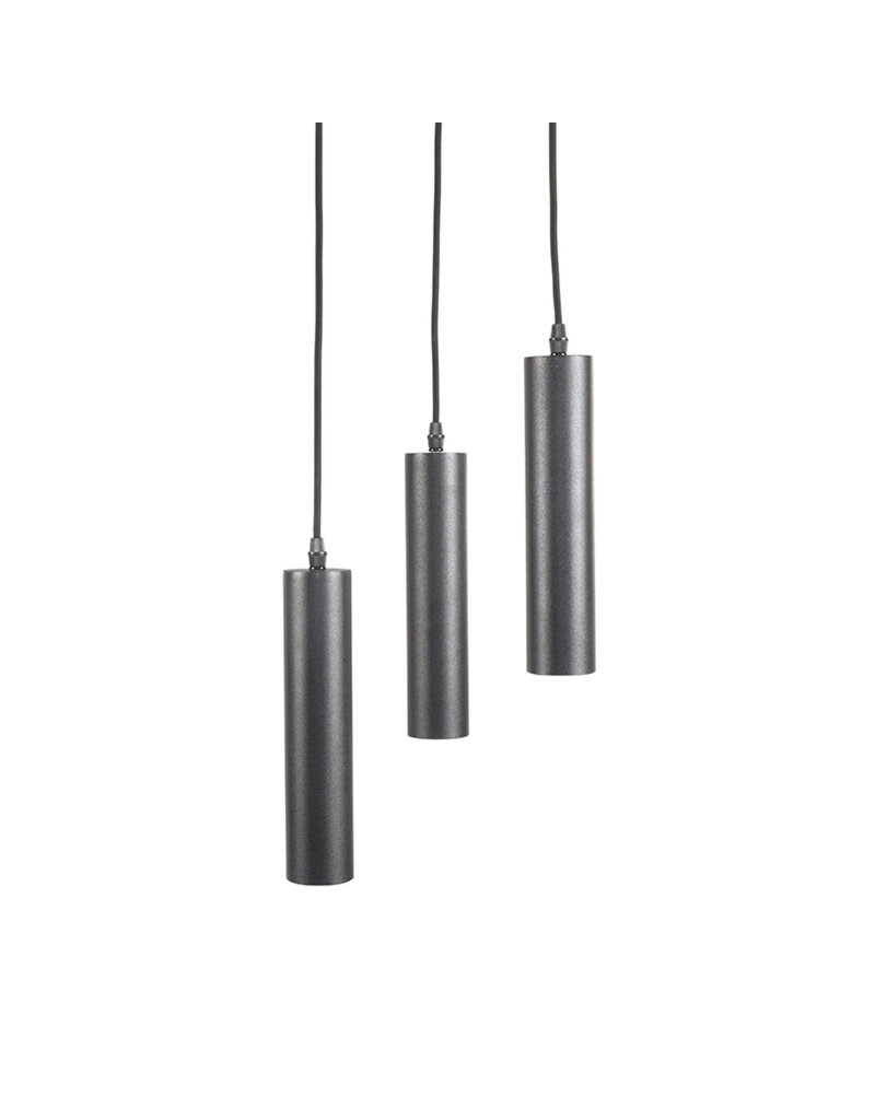 LABEL51 LABEL51 Hanglamp Ferroli - Zwart - Metaal - 3-lichts
