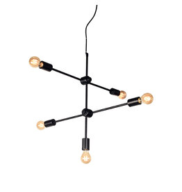 LABEL51 LABEL51 Hanglamp Stilo - Zwart - Metaal