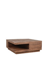 LABEL51 LABEL51 Salontafel Square - Espresso - Mangohout