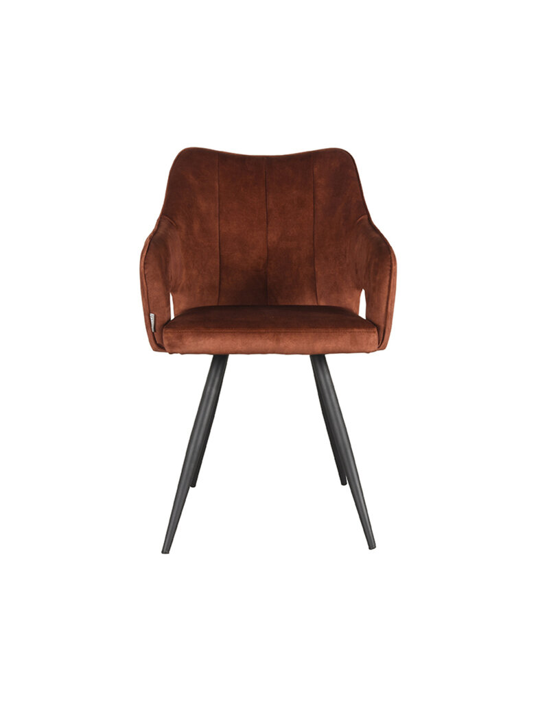 LABEL51 LABEL51 Eetkamerstoel Noud - Rust - Velours
