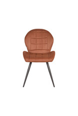 LABEL51 LABEL51 Eetkamerstoel Sil - Cognac - Microfiber