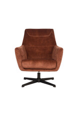 LABEL51 LABEL51 Fauteuil Toby - Rust - Velours