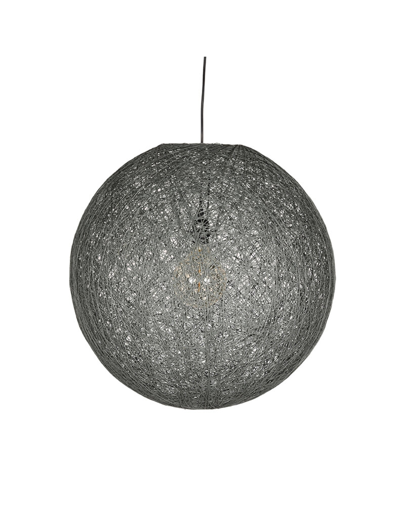 LABEL51 LABEL51 Hanglamp Twist - Grijs - Vlas - XL