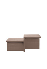 LABEL51 LABEL51 Salontafel Skip - Espresso - Mangohout