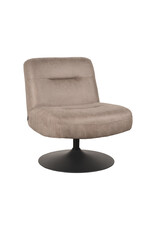 LABEL51 LABEL51 Fauteuil Eli - Taupe - Microfiber