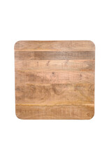 LABEL51 LABEL51 Eetkamertafel Tafelblad Sloppy Edge - Rough - Mangohout - 70 cm Sloppy