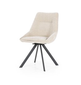 Damn LABEL51 Eetkamerstoel Beauty - Naturel - Boucle - Copy - Copy