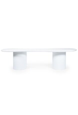 Damn LABEL51 Eetkamertafel Glasgow - Rough - Mangohout - 220x95 cm - Copy