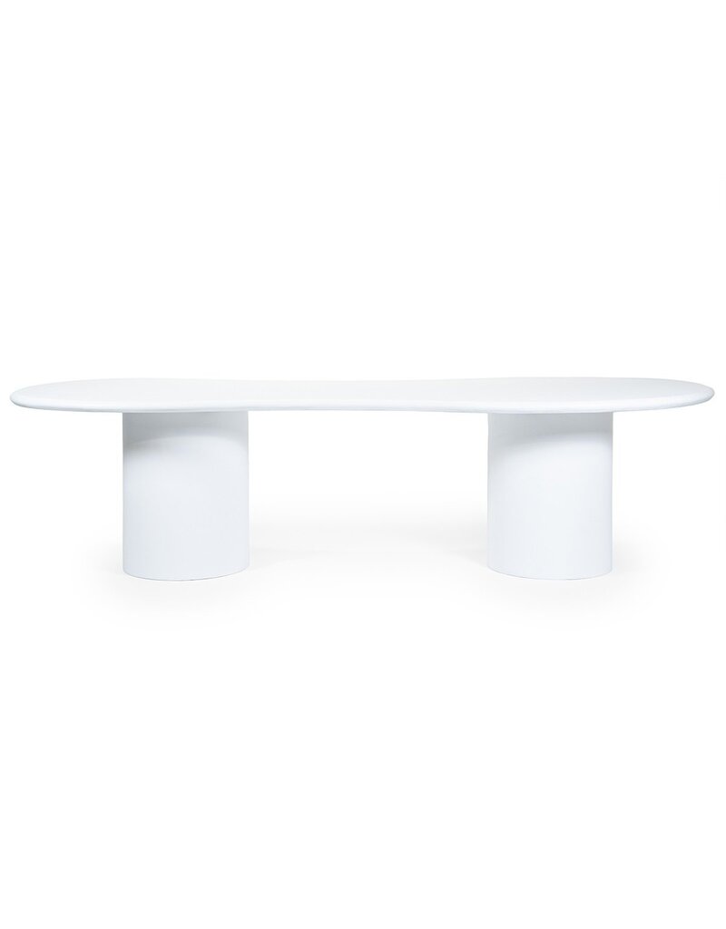 Damn LABEL51 Eetkamertafel Glasgow - Rough - Mangohout - 220x95 cm - Copy