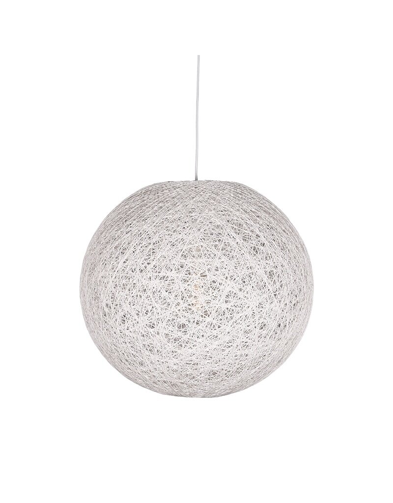 LABEL51 LABEL51 Hanglamp Twist - Wit - Vlas - L