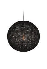 LABEL51 LABEL51 Hanglamp Twist - Zwart - Vlas - XL