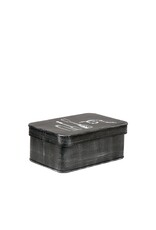 LABEL51 LABEL51 Make-Up opbergkist - Zwart - Metaal