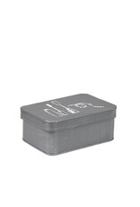 LABEL51 LABEL51 Make-Up opbergkist - Grijs - Metaal