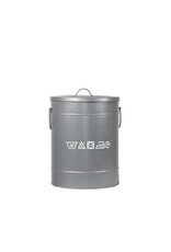 LABEL51 LABEL51 Wasmand - Grijs - Metaal - M