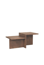 LABEL51 LABEL51 Salontafel Skip - Espresso - Mangohout