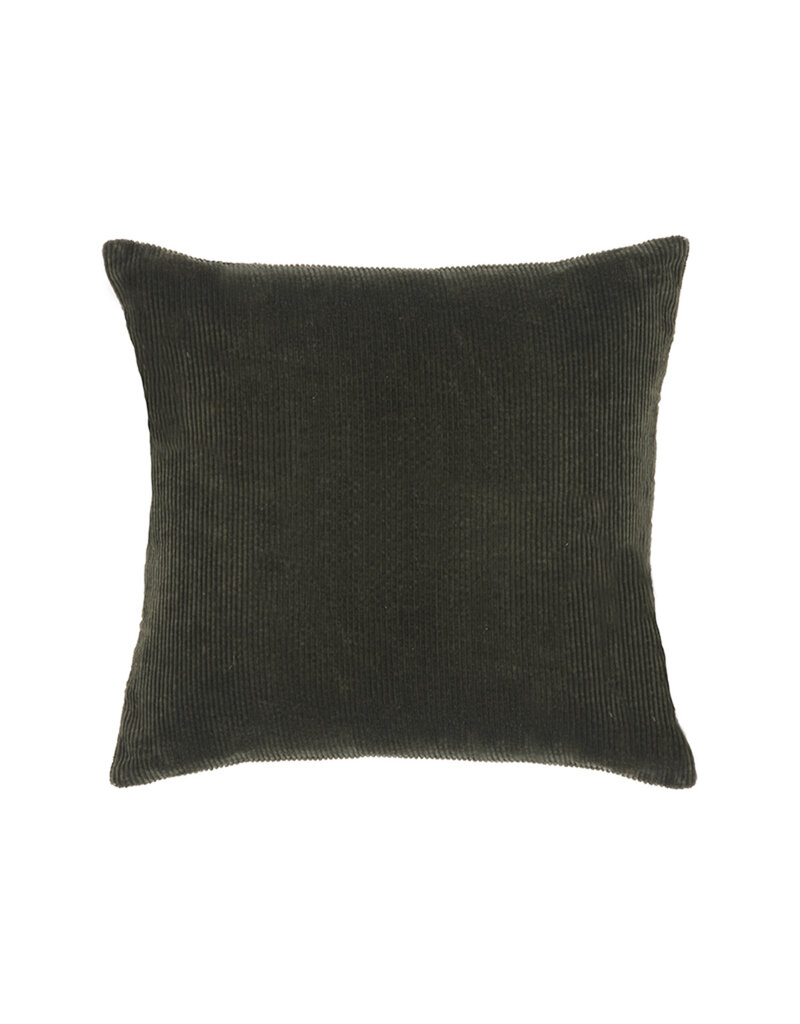 LABEL51 LABEL51 Sierkussen Rib - Army green - Katoen