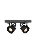 LABEL51 LABEL51 Spot Cap led - Zwart - Metaal - 2 Lichts