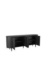 Damn LABEL51 Dressoir Oliva - Zwart - Eiken - 220 cm