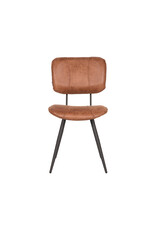 LABEL51 LABEL51 Eetkamerstoel Fos - Cognac - Leder