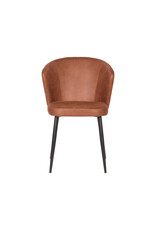 LABEL51 LABEL51 Eetkamerstoel Wave - Cognac - Microfiber