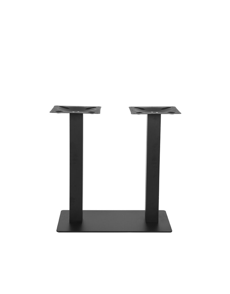 LABEL51 LABEL51 Eetkamertafel Tafelpoot Dubbel - Zwart - Metaal - Dubbel - 71 cm