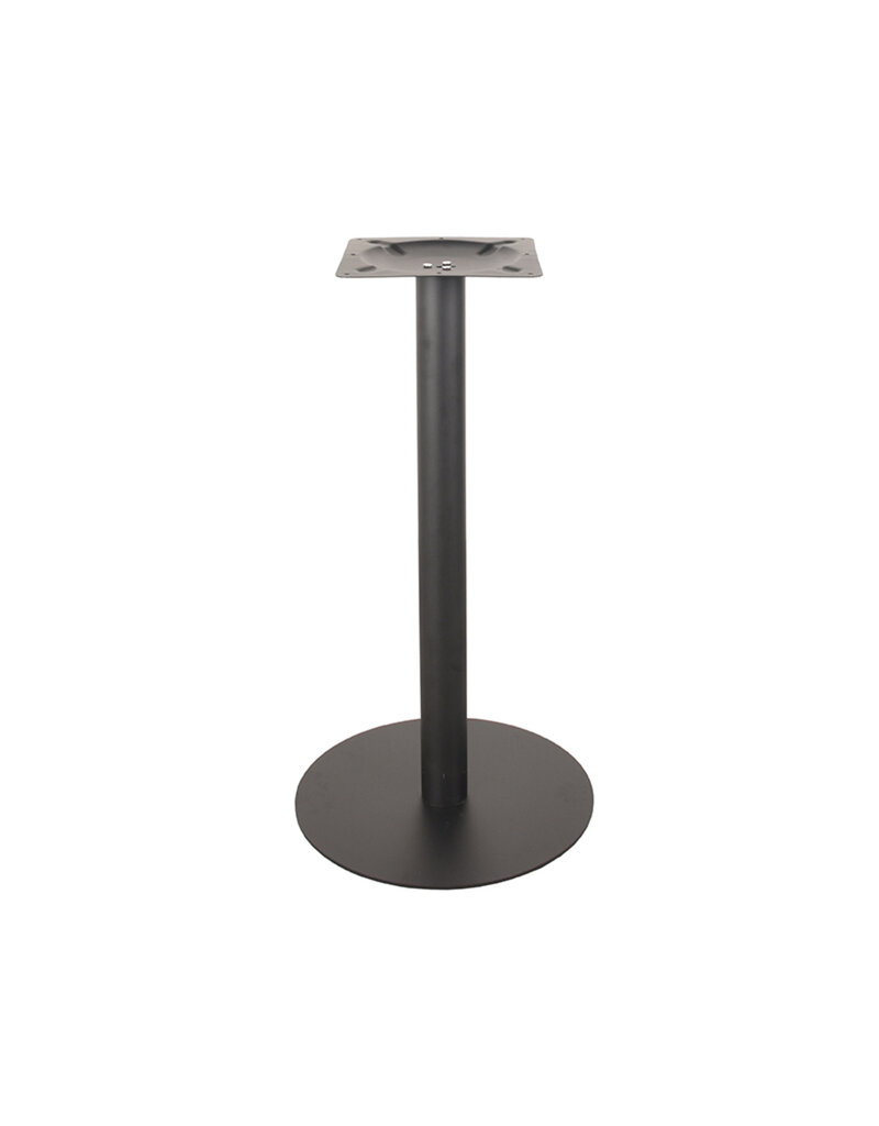 LABEL51 LABEL51 Eetkamertafel Tafelpoot Enkel - Zwart - Metaal - Rond - 92 cm