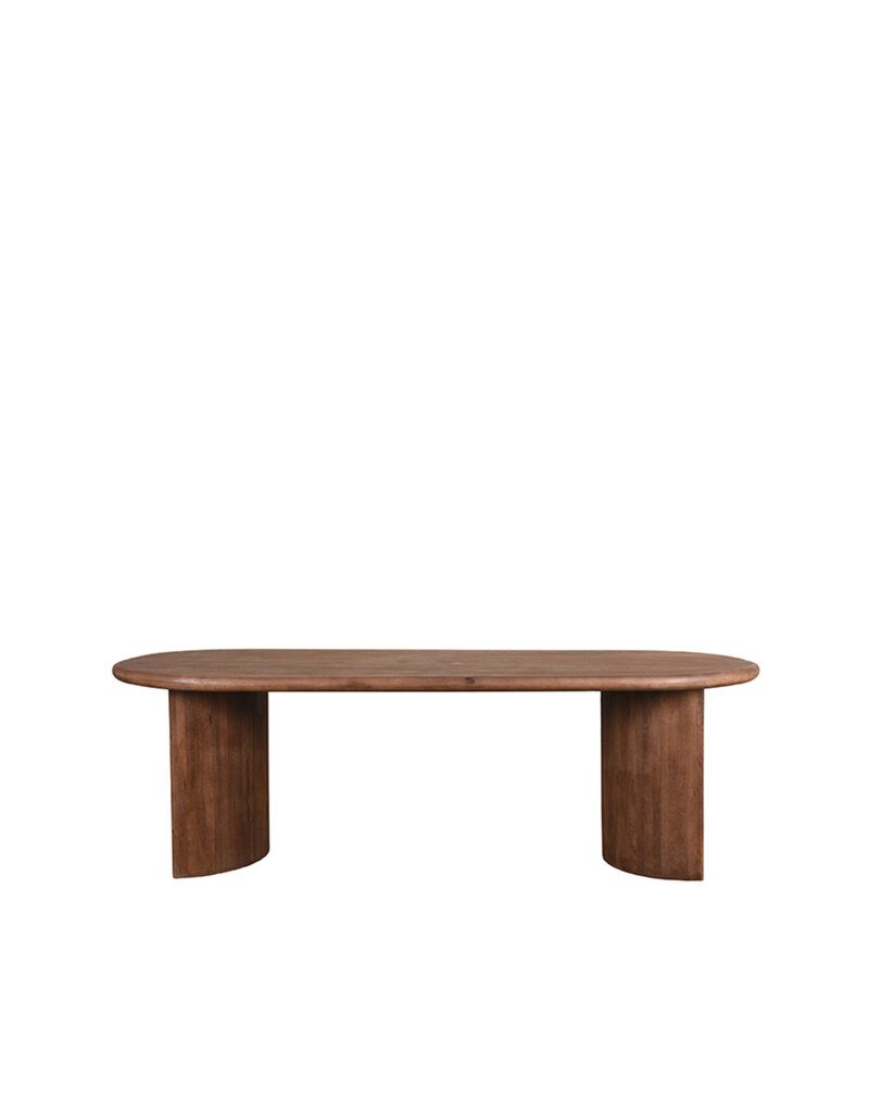 LABEL51 LABEL51 Eetkamertafel Vito - Espresso - Mangohout - 240 cm