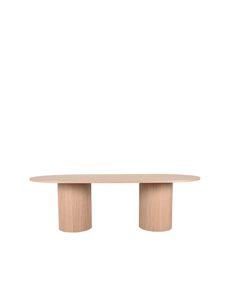 LABEL51 LABEL51 Eetkamertafel Oliva - Naturel - Eiken - 240 cm