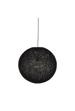 LABEL51 LABEL51 Hanglamp Twist - Zwart - Vlas - M