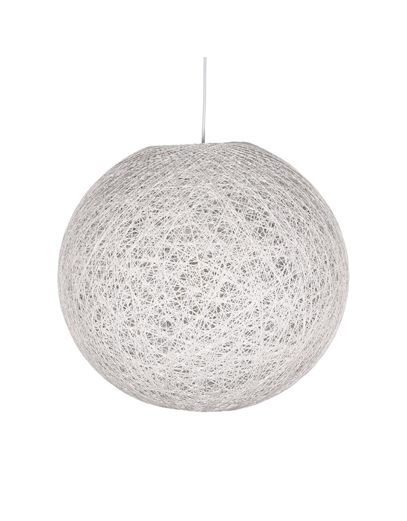 LABEL51 LABEL51 Hanglamp Twist - Wit - Vlas - XL