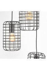 LABEL51 LABEL51 Hanglamp Solido - Zwart - Metaal - 3-Lichts